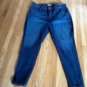MADEWELL - Curvy High Rise Skinny Jeans - Size 35P